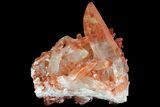 Natural, Red Quartz Crystal Cluster - Morocco #84369-2